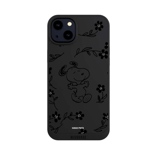 Apple iPhone 14 Plus NIVOpure Snoopy und Flowers Transparent