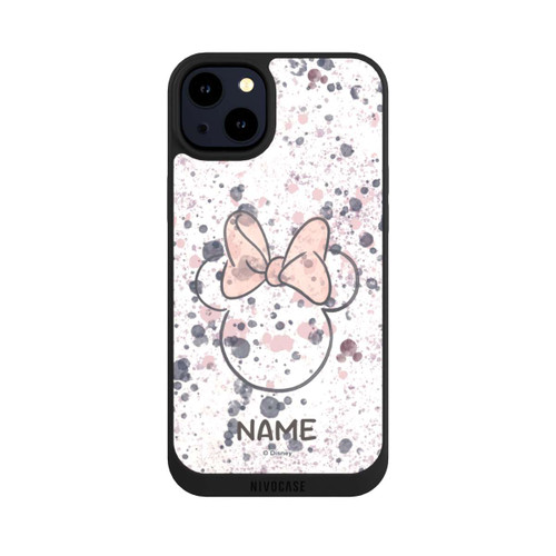 Apple iPhone 14 Plus NIVOpure Minnie Watercolor Personalisierbar