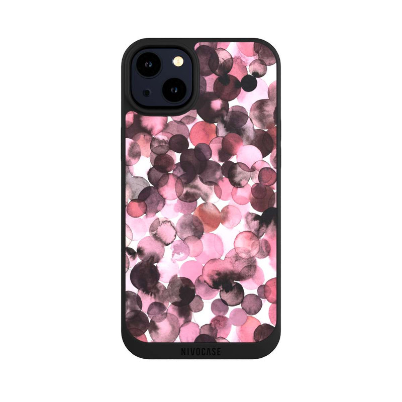 iPhone 14 Plus NIVOpure Blätterzauber Pink