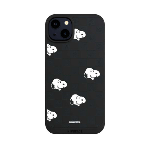 Apple iPhone 14 Plus NIVOpure Snoopy Checked Pattern