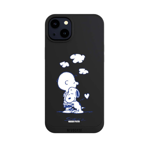 Apple iPhone 14 Plus NIVOpure Peanuts Charlie Brown Snoopy Hug Transparent
