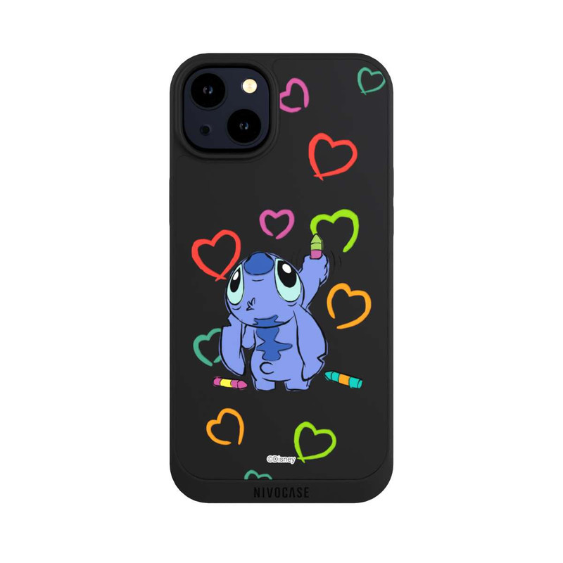 iPhone 14 Plus NIVOpure Stitch Draws a Heart Transparent