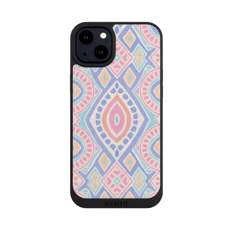iPhone 14 Plus NIVOpure Boho Geometric Mosaic Intricate Tribal Design