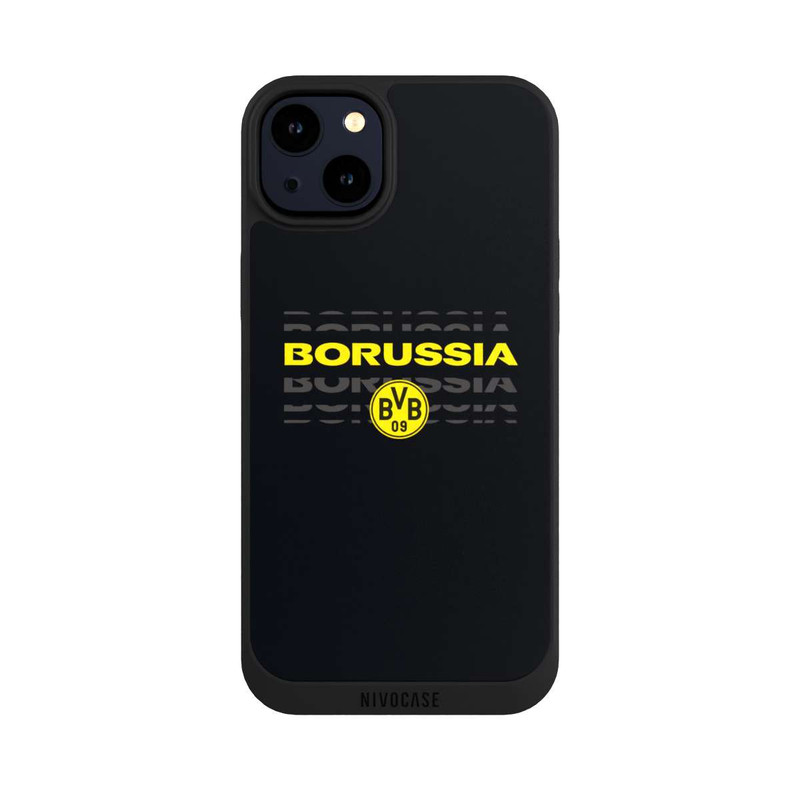 iPhone 14 Plus NIVOpure Borrussia Gelb Schwarz