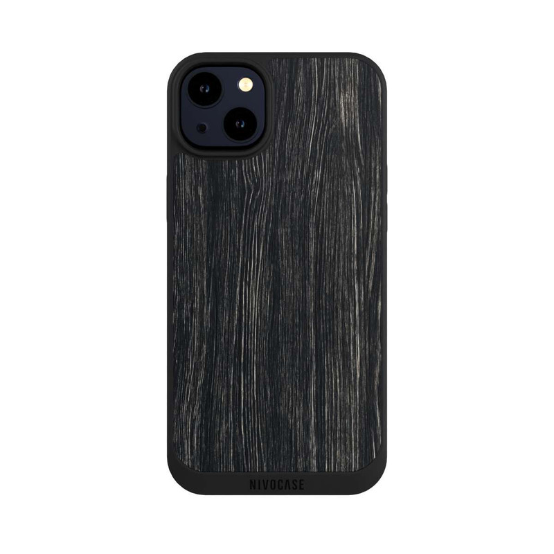 iPhone 14 Plus NIVOpure Dark Wood Texture