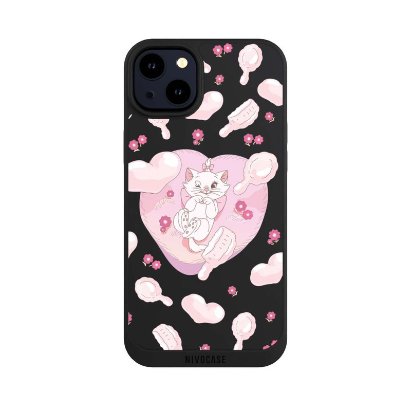 iPhone 14 Plus NIVOpure Aristocats Marie Hearts Pink Transparent