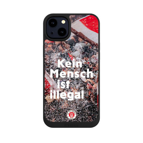 Apple iPhone 14 Plus NIVOpure FC St. Pauli Kein Mensch ist illegal