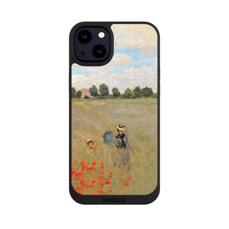 iPhone 14 Plus NIVOpure Mohnfeld bei Argenteuil