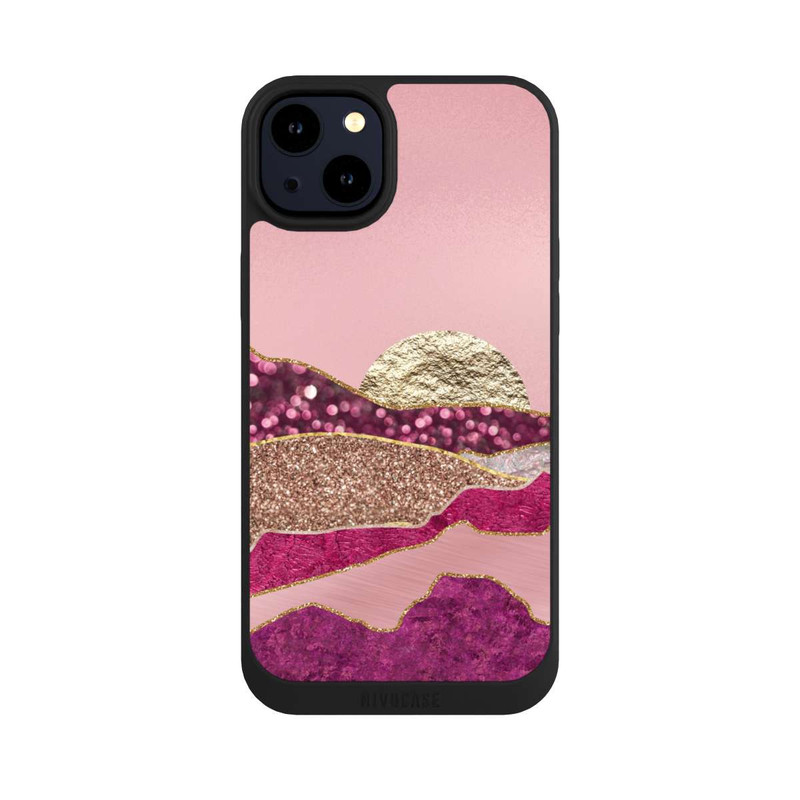 iPhone 14 Plus NIVOpure Glamour Landscape Rosegold