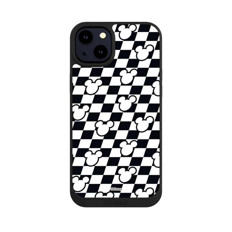 iPhone 14 Plus NIVOpure Happy Racing Pattern Mickey Mouse Motorsport