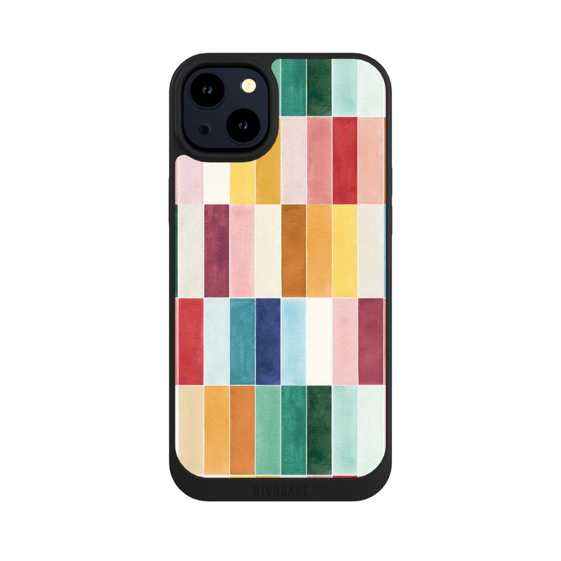 iPhone 14 Plus NIVOpure Modern Craft Geometric Rectangular Tiles