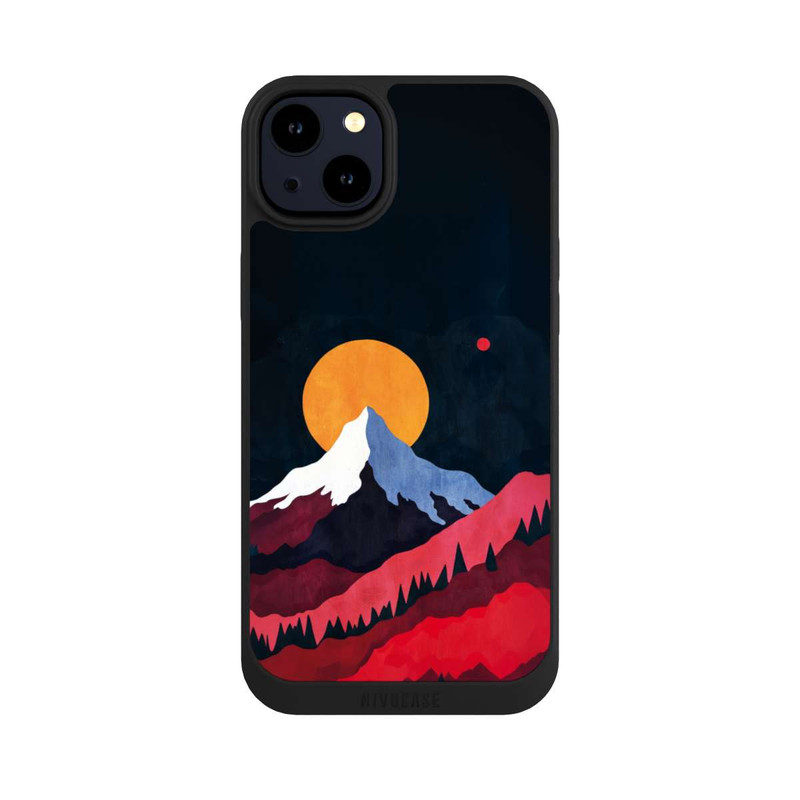 iPhone 14 Plus NIVOpure Mont Blanc Abstract