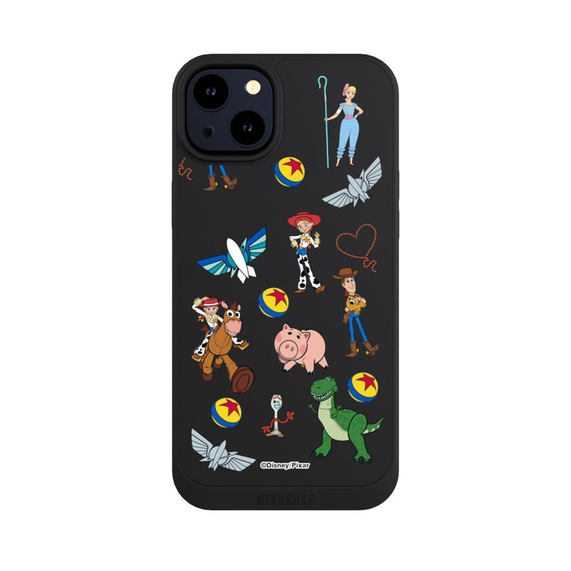 iPhone 14 Plus NIVOpure Toy Story 5 Hero Toys Pattern Transparent