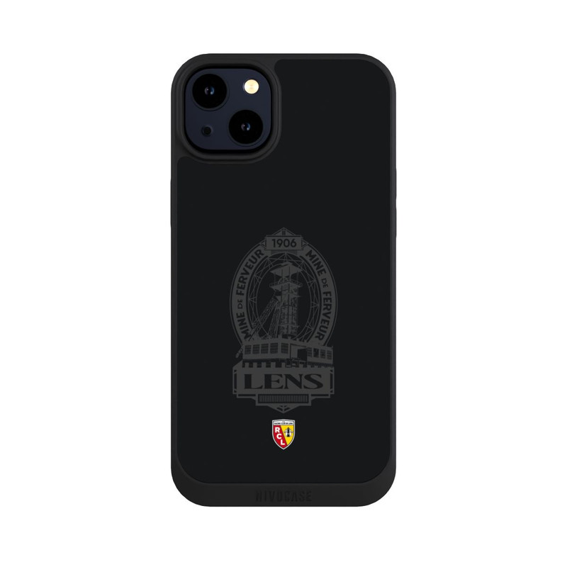 iPhone 14 Plus NIVOpure RC Lens Mine de Ferveur Emblème noir