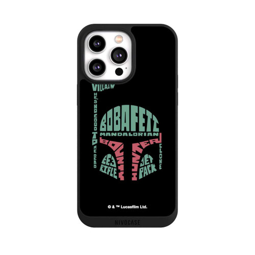 Apple iPhone 14 Pro Max NIVOpure Boba Fett Typo Grafisch