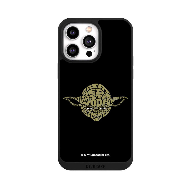 iPhone 14 Pro Max NIVOpure Yoda Typo Grafisch