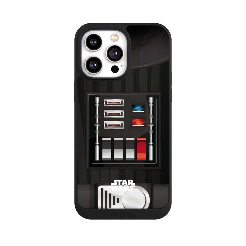 iPhone 14 Pro Max NIVOpure Gros plan sur Dark Vador