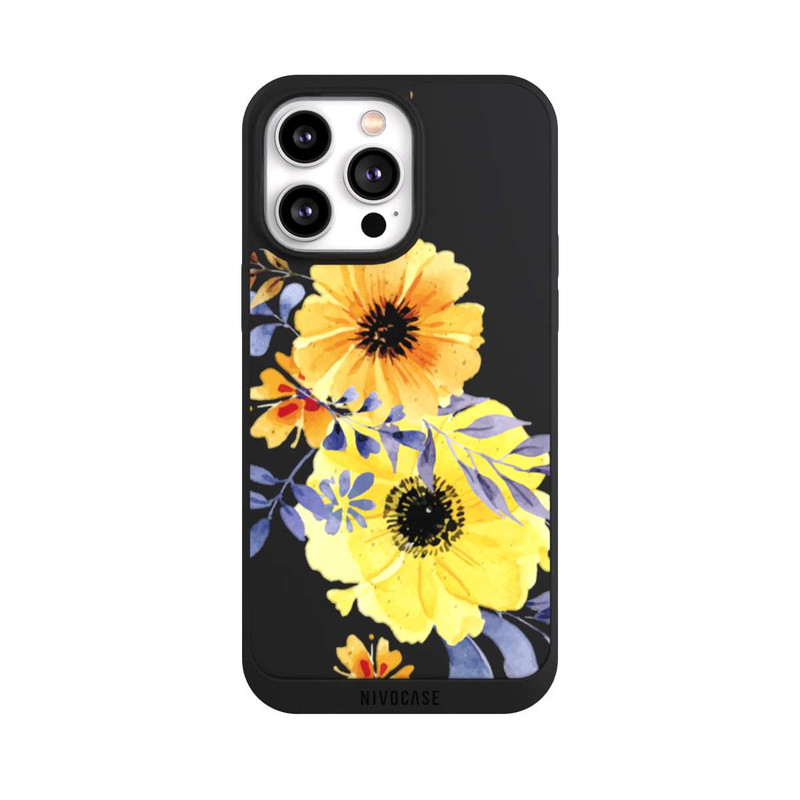 iPhone 14 Pro Max NIVOpure Yellow Swedish Flowers