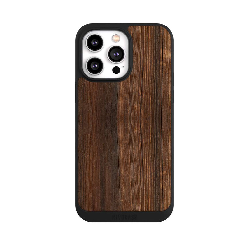 iPhone 14 Pro Max NIVOpure Walnut Wood Look
