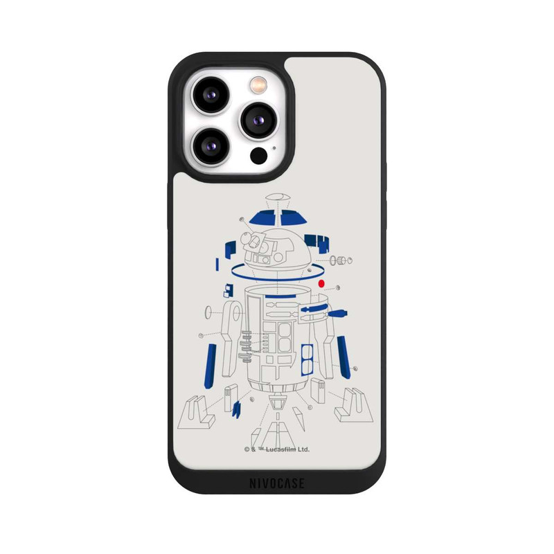 iPhone 14 Pro Max NIVOpure R2D2 Dessin éclaté - StarWars 8