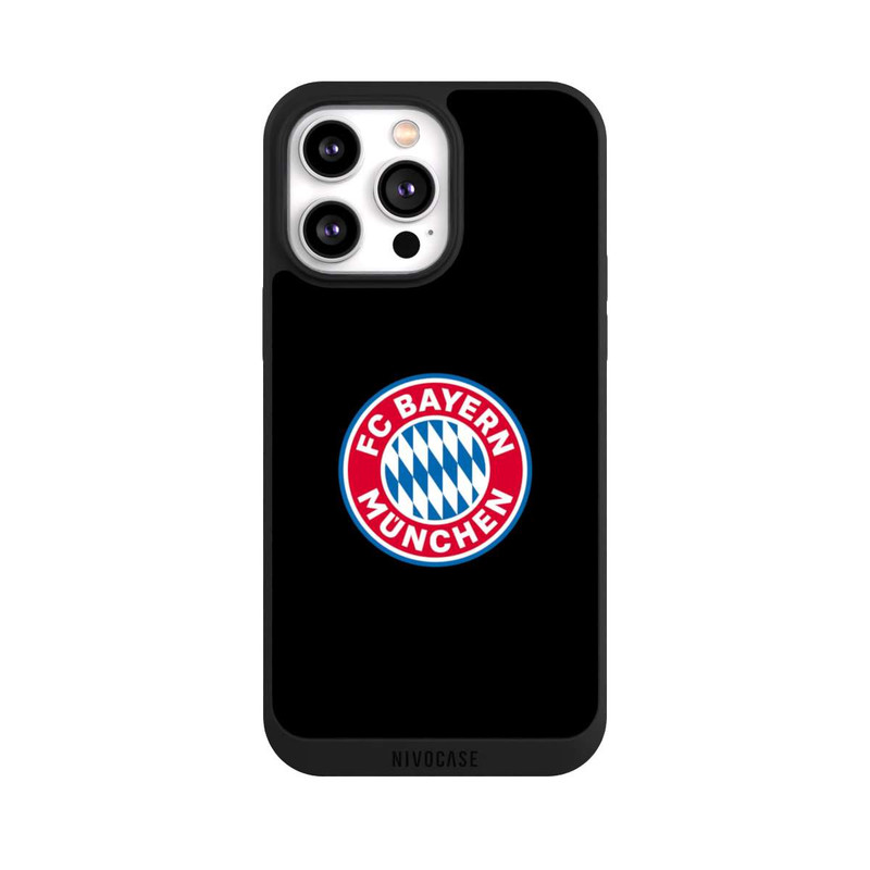 iPhone 14 Pro Max NIVOpure FCB Logo auf Schwarz