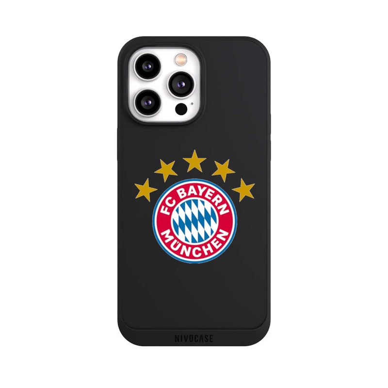 iPhone 14 Pro Max NIVOpure FCB Logo with stars - transparent