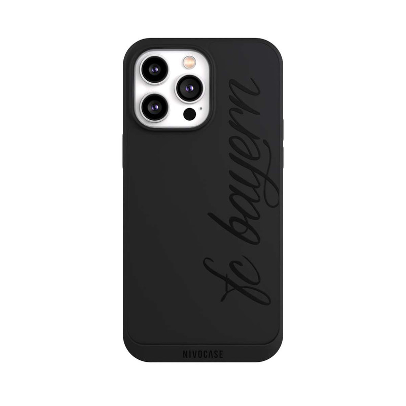 iPhone 14 Pro Max NIVOpure Black FCB Girlmotiv - transparent