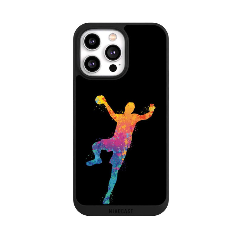 iPhone 14 Pro Max NIVOpure Colored Handball Player