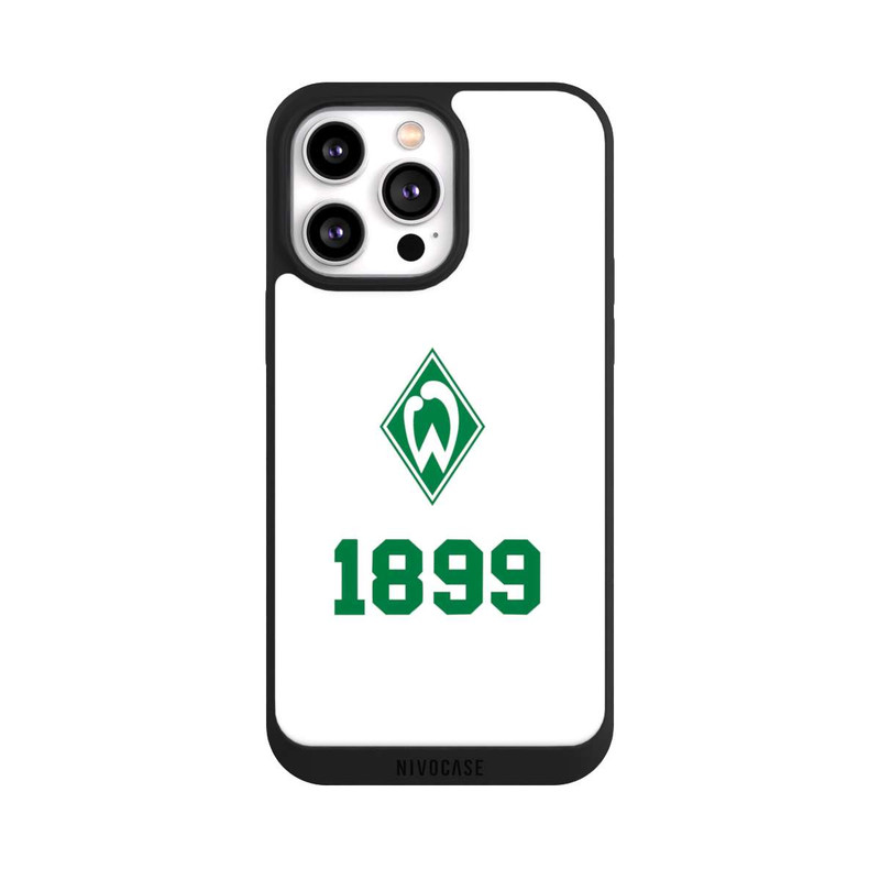 iPhone 14 Pro Max NIVOpure 1899 Grün-Weiß Lebenslang Weiss - Werder Bremen