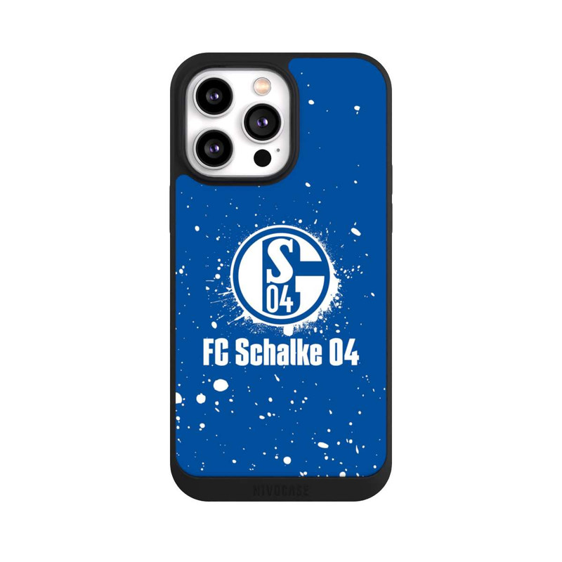 iPhone 14 Pro Max NIVOpure Schalke 04 - Spraylogo