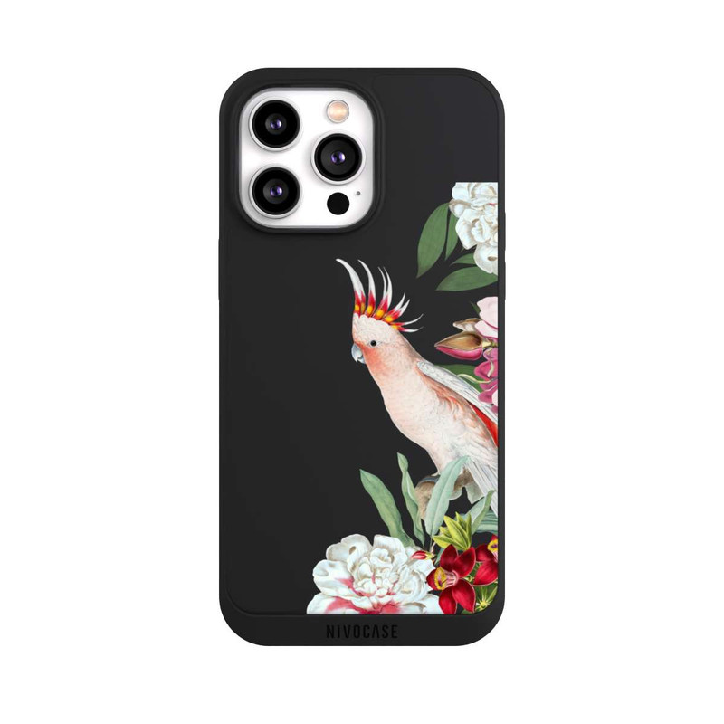 iPhone 14 Pro Max NIVOpure Parrot Flowers
