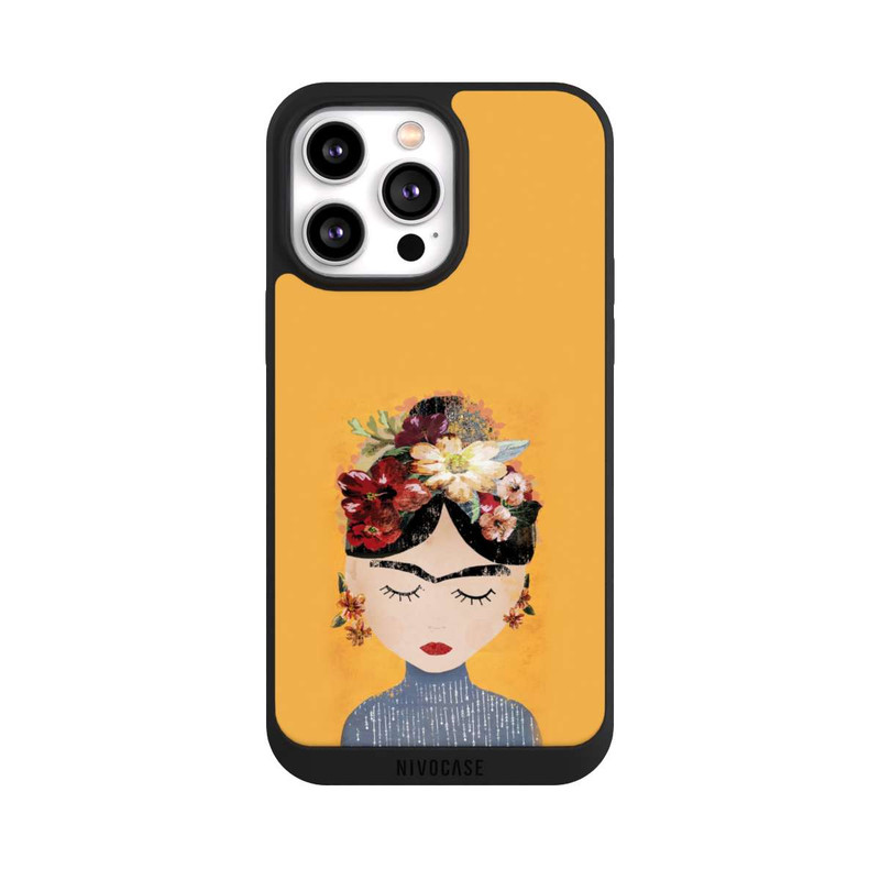 iPhone 14 Pro Max NIVOpure Art Girl Eyebrowes Yellow
