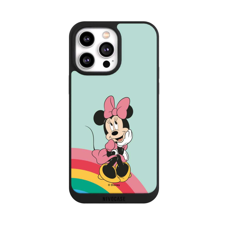 iPhone 14 Pro Max NIVOpure Minnie Regenbogen Portrait