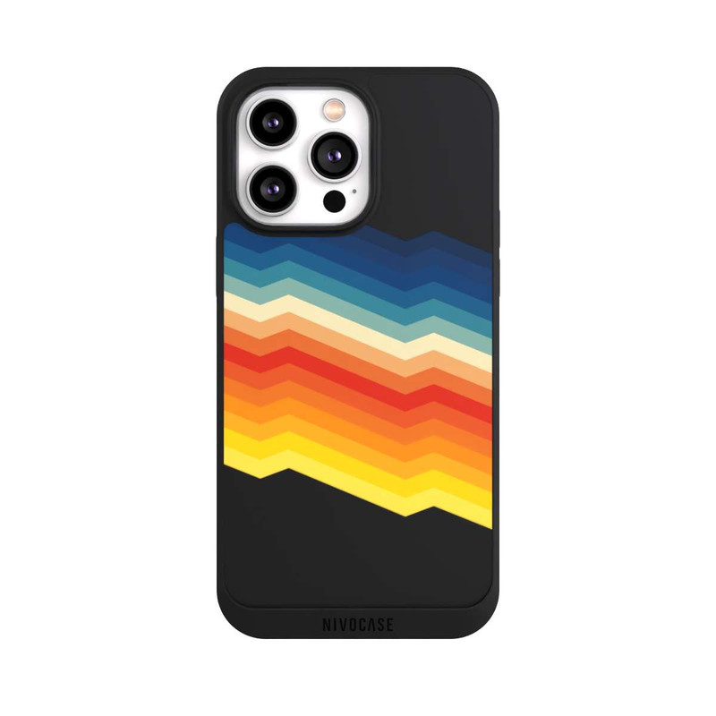 iPhone 14 Pro Max NIVOpure Abstract Rainbow Transparent