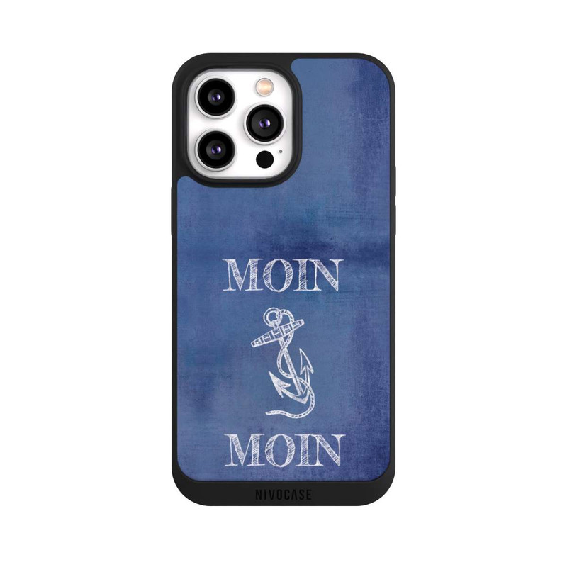 iPhone 14 Pro Max NIVOpure Moin Anker grunge blau