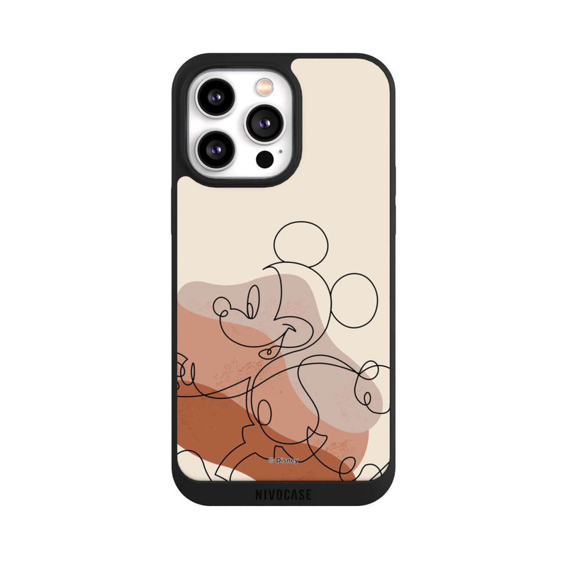 iPhone 14 Pro Max NIVOpure Mickey Abstract Lineart