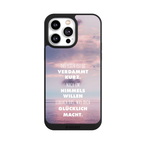 Apple iPhone 14 Pro Max NIVOpure Das Leben Ist So Verdammt Kurz