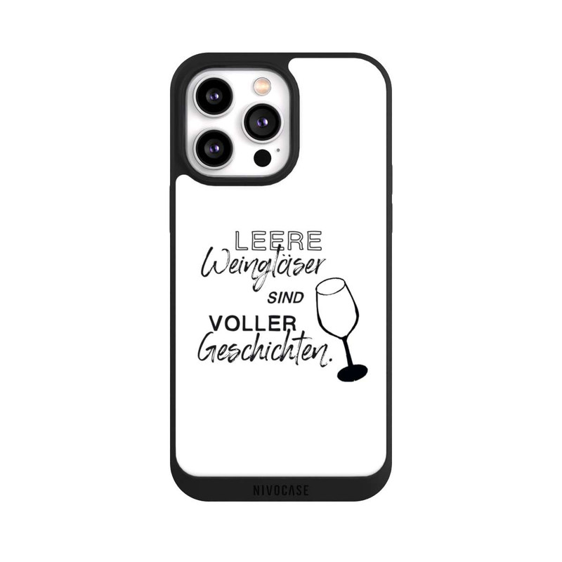 iPhone 14 Pro Max NIVOpure Leere Weingläser