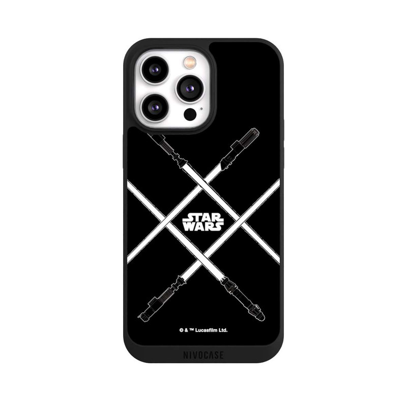 iPhone 14 Pro Max NIVOpure Lichtschwerter Schwarz