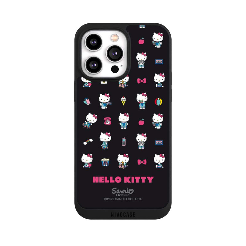 iPhone 14 Pro Max NIVOpure Hello Kitty 90s noir