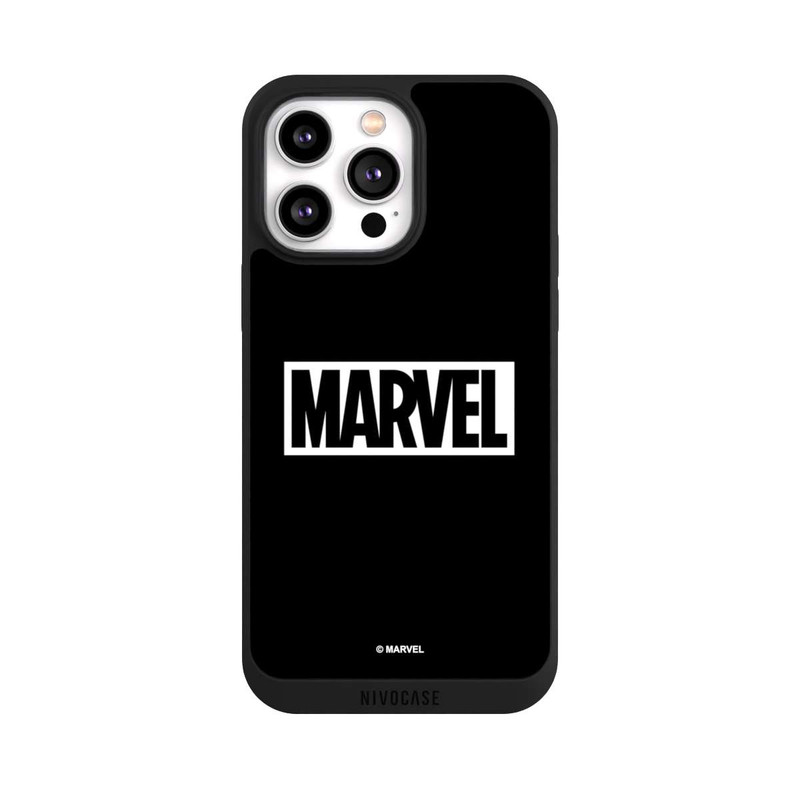 iPhone 14 Pro Max NIVOpure Marvel Logo Black