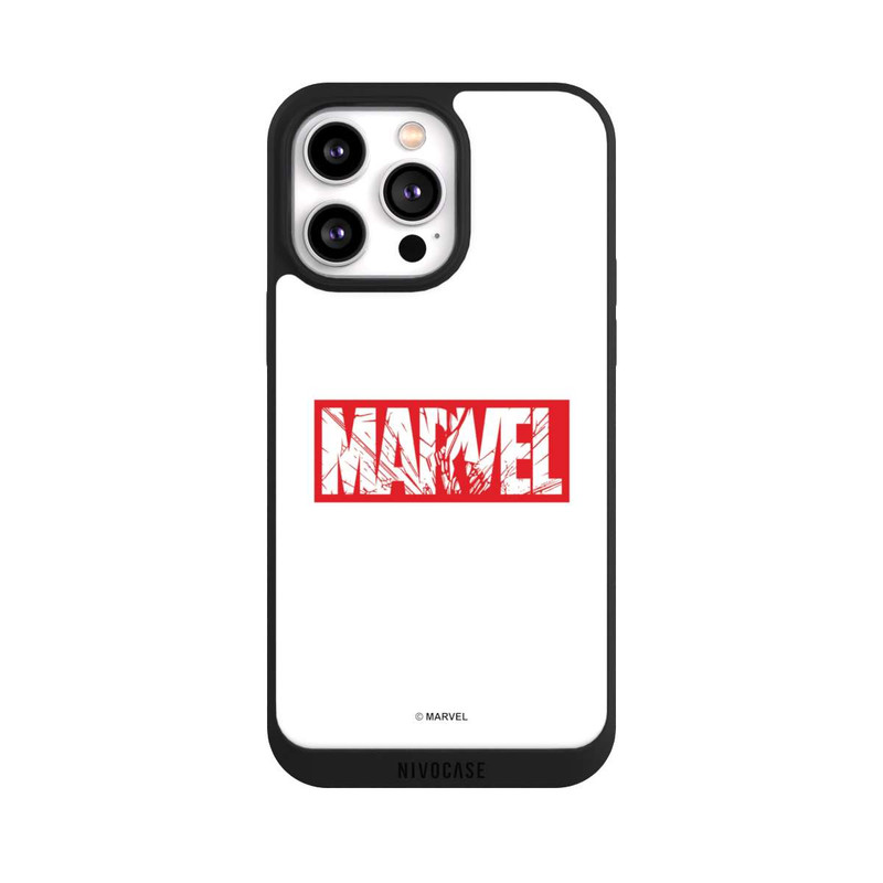 iPhone 14 Pro Max NIVOpure Marvel Logo Crushed