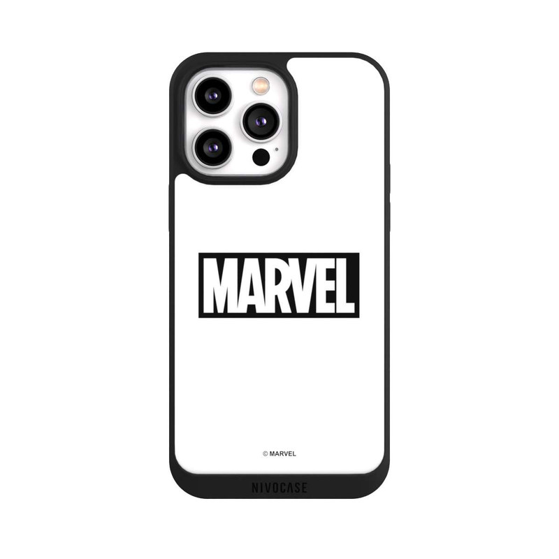iPhone 14 Pro Max NIVOpure Marvel Logo White