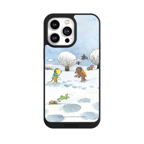 Apple iPhone 14 Pro Max NIVOpure Kleiner Bär und kleiner Tiger im Schnee