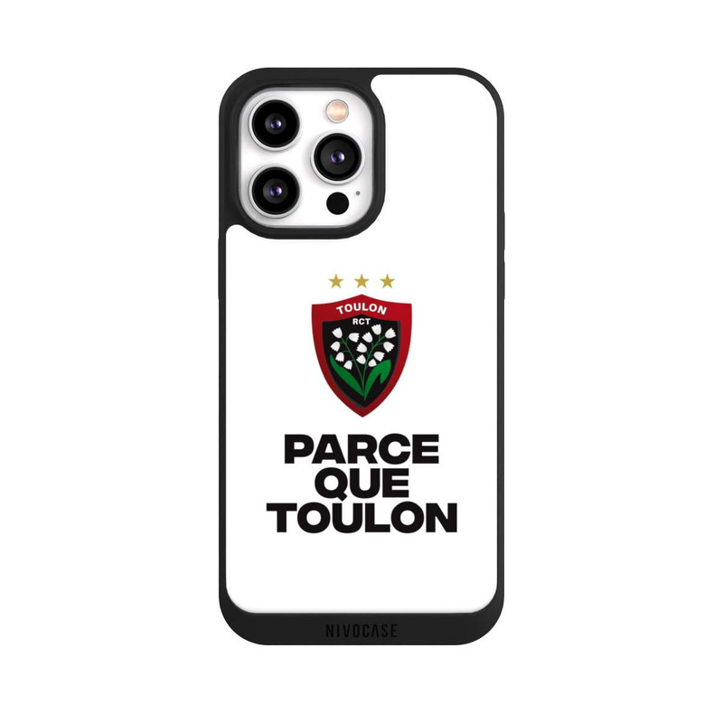 iPhone 14 Pro Max NIVOpure Parce Que Toulon Blanc