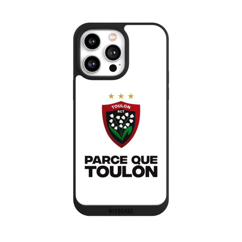 Apple iPhone 14 Pro Max NIVOpure RC Toulonnais Blanc