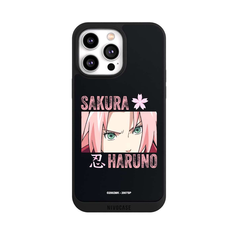 iPhone 14 Pro Max NIVOpure Sakura Haruno Gros plan