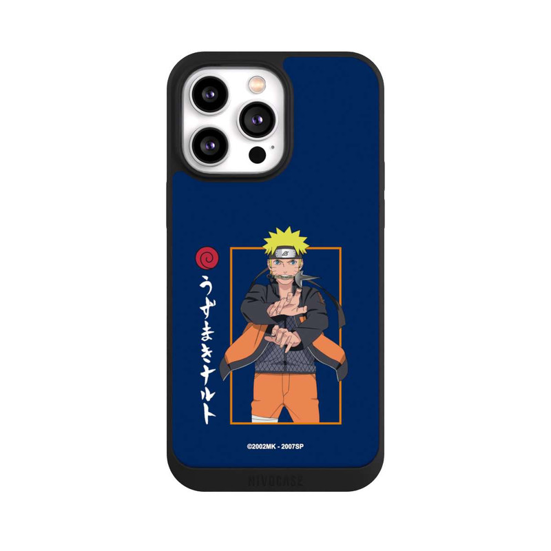 iPhone 14 Pro Max NIVOpure Naruto Position de Combat bleu