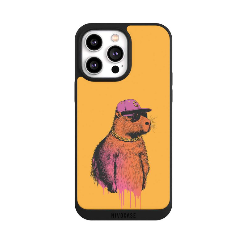 iPhone 14 Pro Max NIVOpure Capybara Cap Square