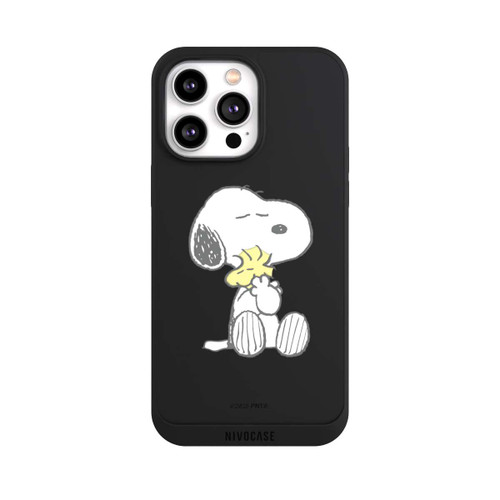 Apple iPhone 14 Pro Max NIVOpure Transparent Snoopy And Woodstock Cuddling 